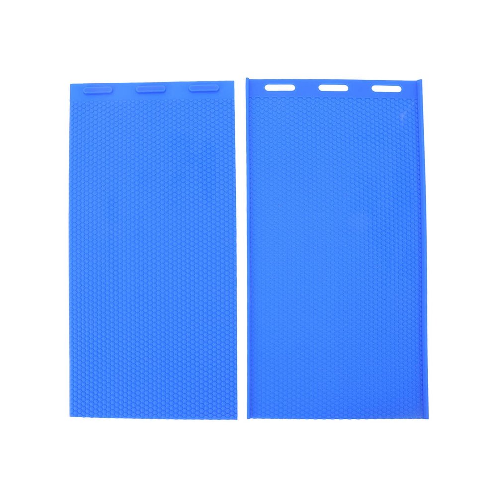 LiebeWH 2Pcs Silicone Beeswax Sheet DIY Soft Press Sheet Mould Tools for Beekeeping with Foldable Design, LiebeWHc9a51zwgfn
