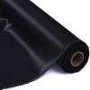 Byitre 16 Momme 100% Pure Mulberry Silk Fabric - 44 Inches Wide Charmeuse Silk, 1 Yard for Pajamas, Shirts or DIY Crafts(Black) view 1