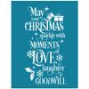 Christmas Self Adhesive Silk Screen Printing Stencil Mesh Transfers for T-Shirt Silk Screen Stencils view 1