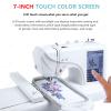 Sewing and Embroidery Machine,Automatic Embroidery Machine,132 Built-in Stitches,30 Pattern Borders,Computerized,Large 7" LCD Touchscreen Display,USB Port view 3