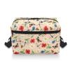 Kathyboom Dragonfly Daisy Knitting Bag Portable Crochet Accessories Organizer for Yarn Storage, Lightweight Crochet Bag Knitting & Crochet Supplies Crochet Gift view 2