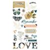 Simple Stories Remember Chipboard Stickers-6""X12"" view 2