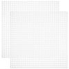 HOODANCOS 12 Pcs Square Grid Plastic Canvas Cross Stitch Mesh Sheets Cloth Craft Netting Embroidery Sheets Quilting Mesh view 1