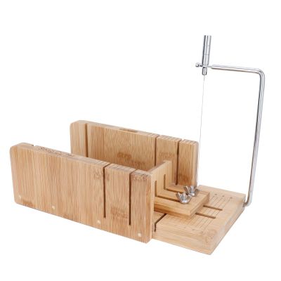 Jwthee Wooden Soap Cutter, Soap Cutter Slicers Wire Soap Cutters Cutter Bread Cutter Molds Soap Cutters for Soap Making DIY Making Cutting Tool for Cheese Butter Cake Bread