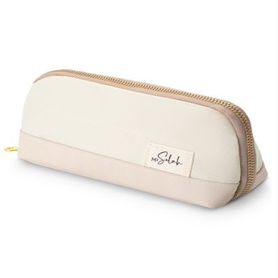 Mr. Pen- Wide-Opening Pencil Case, Triangle Design, Compact & Spacious Pencil Cases with 5 Mesh Pockets, Bag Pouch, Box Organizer for Students, School Supplies, Aesthetic Supply