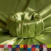 Ice Fabrics Stretch Charmeuse Satin Fabric by The Yard - 58/60 Wide Silky & Smooth Charmeuse Fabric by The Yard for Sewing Apparel, Dresses, Night Gowns, Tablecloths & More - Sage Green - 7Yards view 1