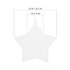 Lurrose 2sets Five-Pointed Star Design Sheets Embroidery Mesh Sheet Boys and Girls Adults Craft Projects 10pcs*2 view 2