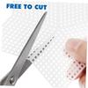 Lurrose 2sets Five-Pointed Star Design Sheets Embroidery Mesh Sheet Boys and Girls Adults Craft Projects 10pcs*2 view 3