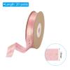 PATIKIL 5/8 Inch x 20Yard Satin Ribbons with Gold Printed, Happy Birthday Ribbon for Birthday Gift Bouquet Wrapping Bows Craft DIY Decoration, Pink view 2