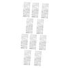 Lurrose 10sheets Self-Adhesive Acrylic Diamond Alphabet Stickers for DIY Crafts Decorative Rhinestone Letter Stickers for Scrapbooking and Card Making view 1