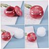 VILLCASE 4pcs Silicone Moulds Jar Making Epoxy Craft Tool Storage Container Mould view 2