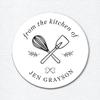 From the Kitchen of Labels, Stickers for Handmade Items, Bakery Gift Stickers, Business Labels, Baked Good Favor Stickers (F27:11) view 2