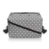 Kathyboom Grey Dot Knitting Bag for Yarn Storage, Durable Yarn Organizer Crochet Storage Bag for Knitting Needles, Crochet Hooks and Other Accessories view 3