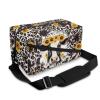 Kathyboom Cow Leopard Knitting Bag Portable Knitting Accessories Organizer for Yarn Storage, Knitting & Crochet Supplies Crochet Gift for Mother Wife view 4