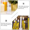 Tofficu 4pcs Plastic Candle Molds for Creative Wedding and Home Decor Easy Release and Simple Handmade Crafts view 2
