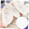 MAGICLULU 12pcs Triangle Shaping Molds for Cubilose Pp Material Molds for Home Use Easy Water Drain Design for Making Honeycomb Style Cubilose White view 4