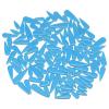 uxcell Ceramic Mosaic Tiles, 200g Teardrop Flower Leaves Tiles Mosaic Blocks for Art Craft and Home Decorations, Sky Blue view 1