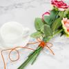 PATIKIL 5.5 Yards x 3mm Faux Suede Leather Cord, Leather Lace String for Bracelet Necklace Beading Making DIY Crafts, Coral Red view 4