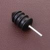 Lurrose 3pcs DIY Ebony Leather Burnisher Slicker Drill Woodworking Kit Electric Polished Head Leather Tools view 2