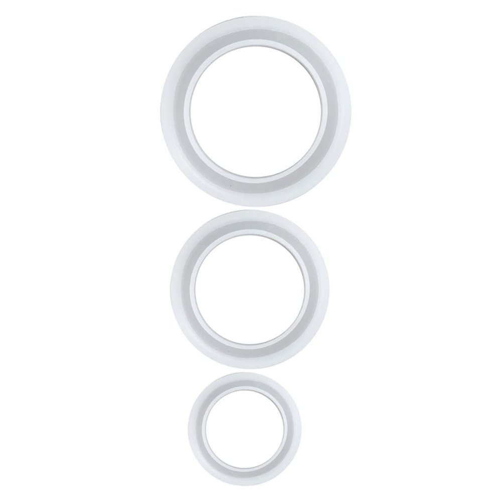 Operitacx 6pcs Bangle DIY Mold Silicone Bracelet Mold Portable Lightweight No Burrs