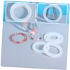 Operitacx 6pcs Bangle DIY Mold Silicone Bracelet Mold Portable Lightweight No Burrs view 4