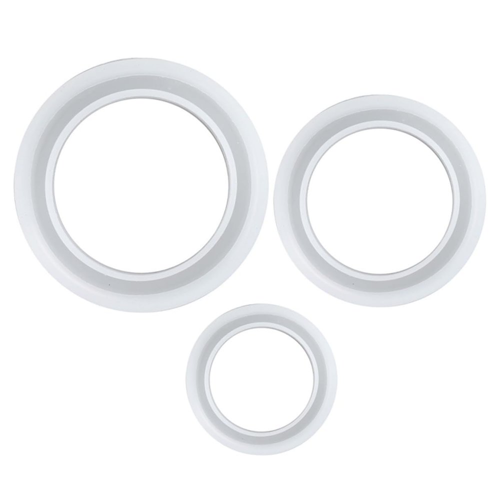 Operitacx 12pcs Silicone Bracelet Mold DIY Casting for Jewelry Making Easy Clean Reusable