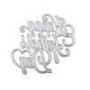 Happy Father's Day Metal Cutting Dies Stencil Scrapbooking DIY Album Stamp Paper Metal Dies view 1