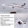 18.5 1:144 Scale Model Airplane Singapore A350-900 Model Jet Plane Collectibles Resin with Wheels Diecast for Collection Gift Ornament (Size : A350) view 4