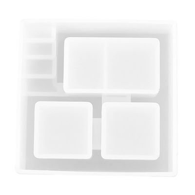 Operitacx Silicone Flowerpot Mold for Epoxy Storage Box Easy to Washable for Crafting and Organizing Silicone Material
