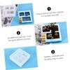 Operitacx Silicone Flowerpot Mold for Epoxy Storage Box Easy to Washable for Crafting and Organizing Silicone Material view 3
