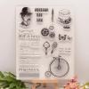 Clear Stamps for Card Making,15.5x20cm Decoration Supplies,Transparent Rubber Stamps for Paper Card Craft Style 2 view 1