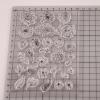 Clear Stamps for Card Making,10.5x15cm Flowers Leaves Silicone Rubber Stamp Seals for Cards Making Album Decoration Paper Craft view 2