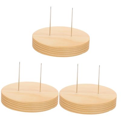 VICASKY 3pcs Dollhouse Miniatures Support Stand Handmade Model Doll Holder Display Rack