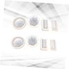 TEHAUX 4sets DIY Mini Umbrella Molds Handicraft Silicone Epoxy Molds for Desktop Decor view 2