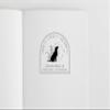 Dog Moon Personalized Book Embosser, Personal Book Stamp Witchcore Aesthetic, Stamp Custom, Customized Book Stamp, Gift For Dog Lover Library Stamp Personalized, From The Library Of Custom Stamp view 2