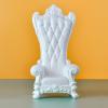 YMY DOLL Miniature Sofa 1/12 Scale Dollhouse Accessory (White High-Back) view 1