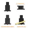 DUROCK Plate Mount Stabilizer V3, Innovative Pre-Clipped Stem for Minimum Wire Wobble 2U 6.25U 7U Keyboard Stabilizers (V3 Black Gold 80% Kit) view 3