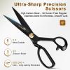 Fabric Scissors, 10 Inch SK5-High Carbon Steel Heavy Duty Tailor Shears Made in Solingen Germany, with Measuring Tape, Tailor Chalk, Seam Ripper & Wrench for Sewing, Quilting & DIY Crafts view 3