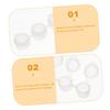 STOBOK 40pcs Mini Paint Containers with Lids Strips for Easy Storage of Paint Beads and Craft Supplies Durable Plastic Pots for School Camp and Art Projects view 4