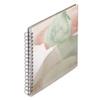 Hama Watercolor Spiral Photo Album 28 x 24 cm (100 Photos 10 x 15 cm to Stick, 50 White Pages, Scrapbooking Album DIY Photo Book to Personalise and Stick) Green view 3