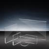 Qimoo 5 Pieces Clear Stamp Blocks Set, Clear Acrylic Stamping Blocks Tool Acrylic Blocks with Grid Lines for Wedding Photography Props Crafts Making view 4