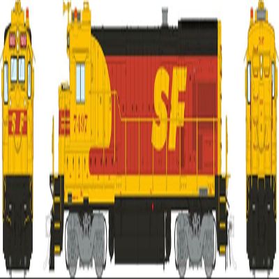 Rapido RAP18560 HO Scale No.7497 B36-7 Atchison Topeka & Santa Fe Locomotive Engine