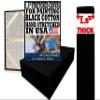 Black Canvases for Painting 4x6 10PK 1.5" 13Oz Black Art Canvas Large 4x6 Stretched Canvas for Painting 4 x 6 Bulk Canvas Value Pack. Blank 4 x 6 Canvases Universal Primed Oil,Acrylic,Gouache view 1