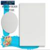 Stretched Canvas for Painting 16x16 10PK 3/4" 10 Oz. 16x16 Canvas Value Pack.Large Stretched Cotton Blank Canvas for Painting. 16 x 16 Canvases Bulk XL Rectangle Universal Triple Primed for Paint&Sip view 2