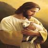 DIY 5D Diamond Painting Jesus by Number Kits for Adults,Jesus Lamb Diamond Painting Kits Round Drill Christian Diamond Art Kits Picture Arts Craft for Adults Home Wall Decor and Gift 20x24 inch view 1