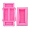 EXCEART 2pcs Gold Brick Silicone Molds Flexible DIY Molds for Soap Candle Making and Baking for Crafting Cakes and Chocolates Easy Demolding and view 2