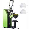 DOrorO Cap Heat Press Machine, Hat Heat Transfer Machine with Digital LCD Display Panel and 0-250C Temperature Control, for Peaked Caps, Baseball Caps, Truck Caps view 1