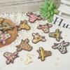 KISSITTY 140Pcs DIY Cow Cattle Earring Making Kit Printed Cattle Cow Head Shape Wooden Pendants Boho Pendants with Brass Jump Ring and Earring Hooks for Crafts DIY Jewelry Making Supplies view 3