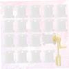 STOBOK 3pcs Manual Yarn Fast Winding Machine Winding Plates Portable Yarn Winder for Crocheting and Cross- Projects Easy to Use and Store Design for Lasting Use view 4