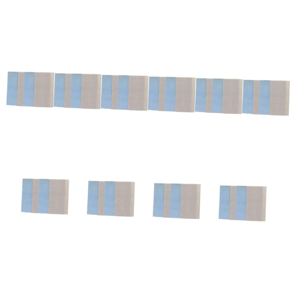 LALAFINA 40pcs Non- Bead Mats for Jewelry Making Crafting Accessories Washable Flocking Material Cushioning for Bead Stringing Random Colors